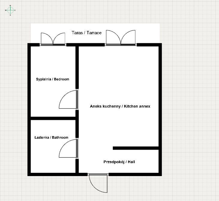 2 room apartment for rent in Gliwice, Szobiszowice - Квартира - Оренда - Gliwice, Szobiszowice