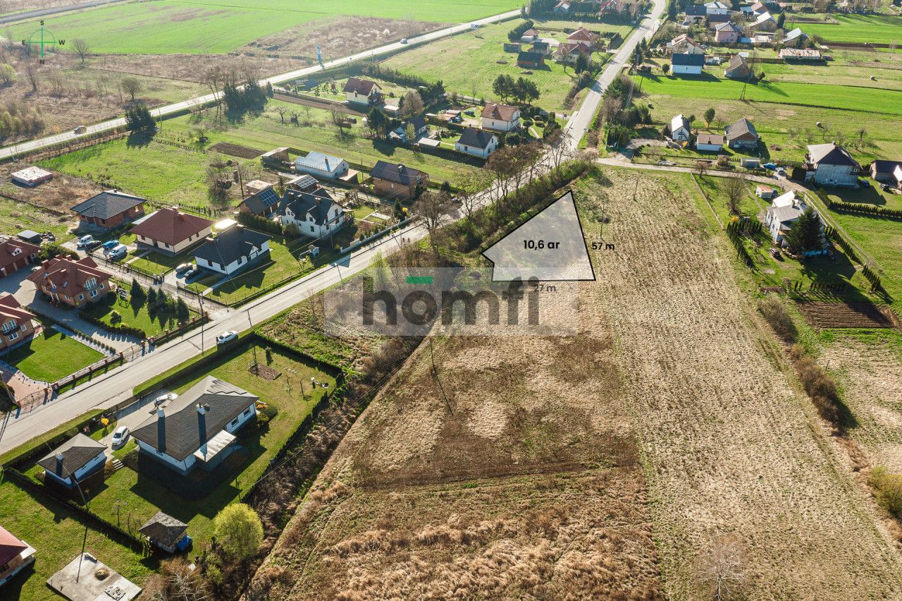 BEAUTIFUL AREA | 10.6 ARES | ZONING FOR A HOUSE - Plot - Sale - Mielecki, Mielec