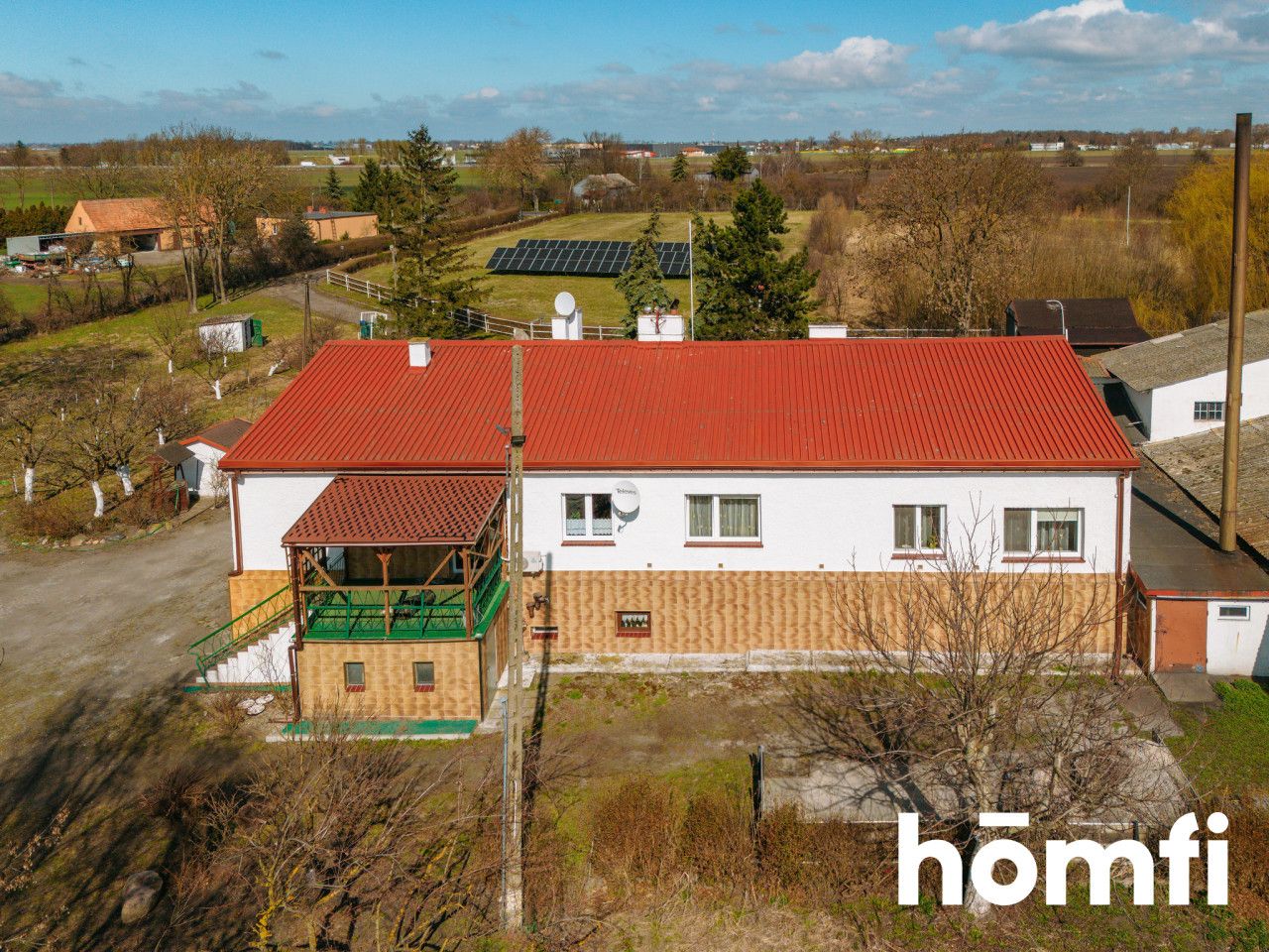 Piękny duży dom z gotową inwestycją - ferma drobiu w doskonałej lokalizacji - Dom - Sprzedaż - Inowrocławski, Inowrocław / Balin