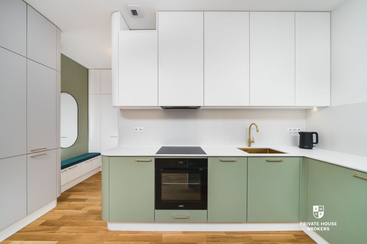 Stylowe - klimatyzowane Studio na ostatnim piętrze – jasne, klimatyczne, funkcjonalne! Wysoki Standard| Stare Miasto - Mieszkanie - Wynajem - Kraków, Śródmieście