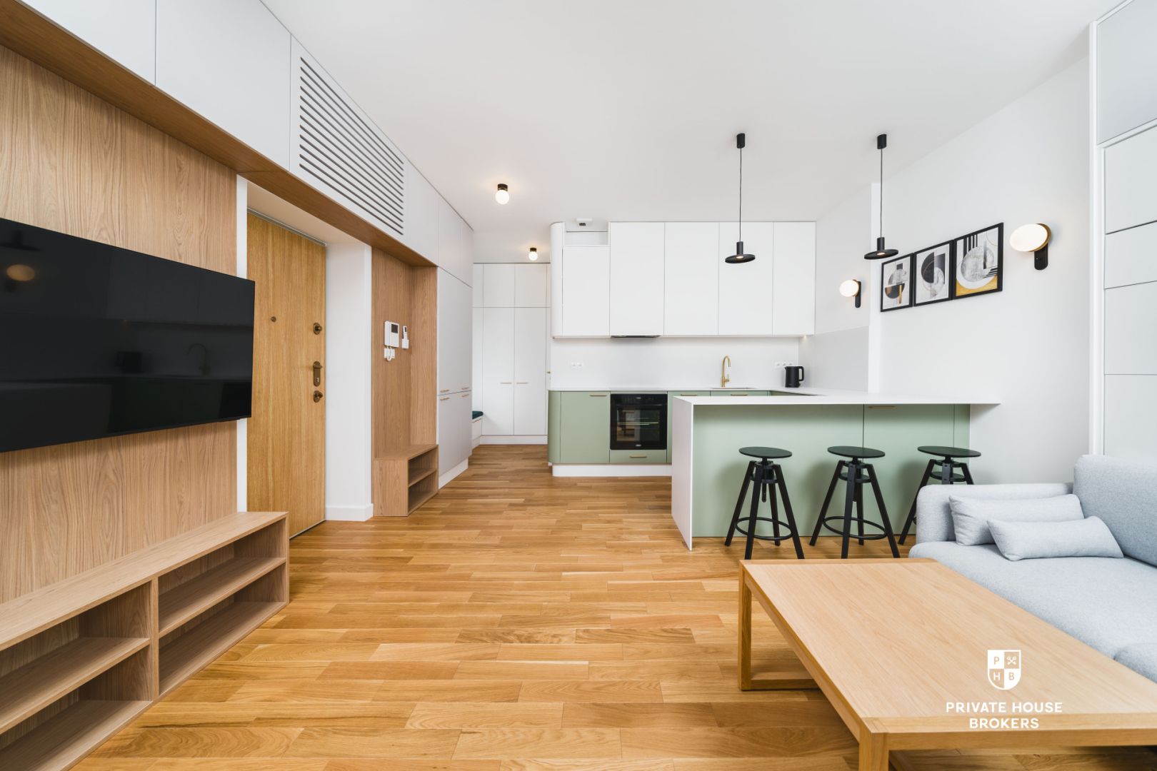 Stylowe - klimatyzowane Studio na ostatnim piętrze – jasne, klimatyczne, funkcjonalne! Wysoki Standard| Stare Miasto - Mieszkanie - Wynajem - Kraków, Śródmieście