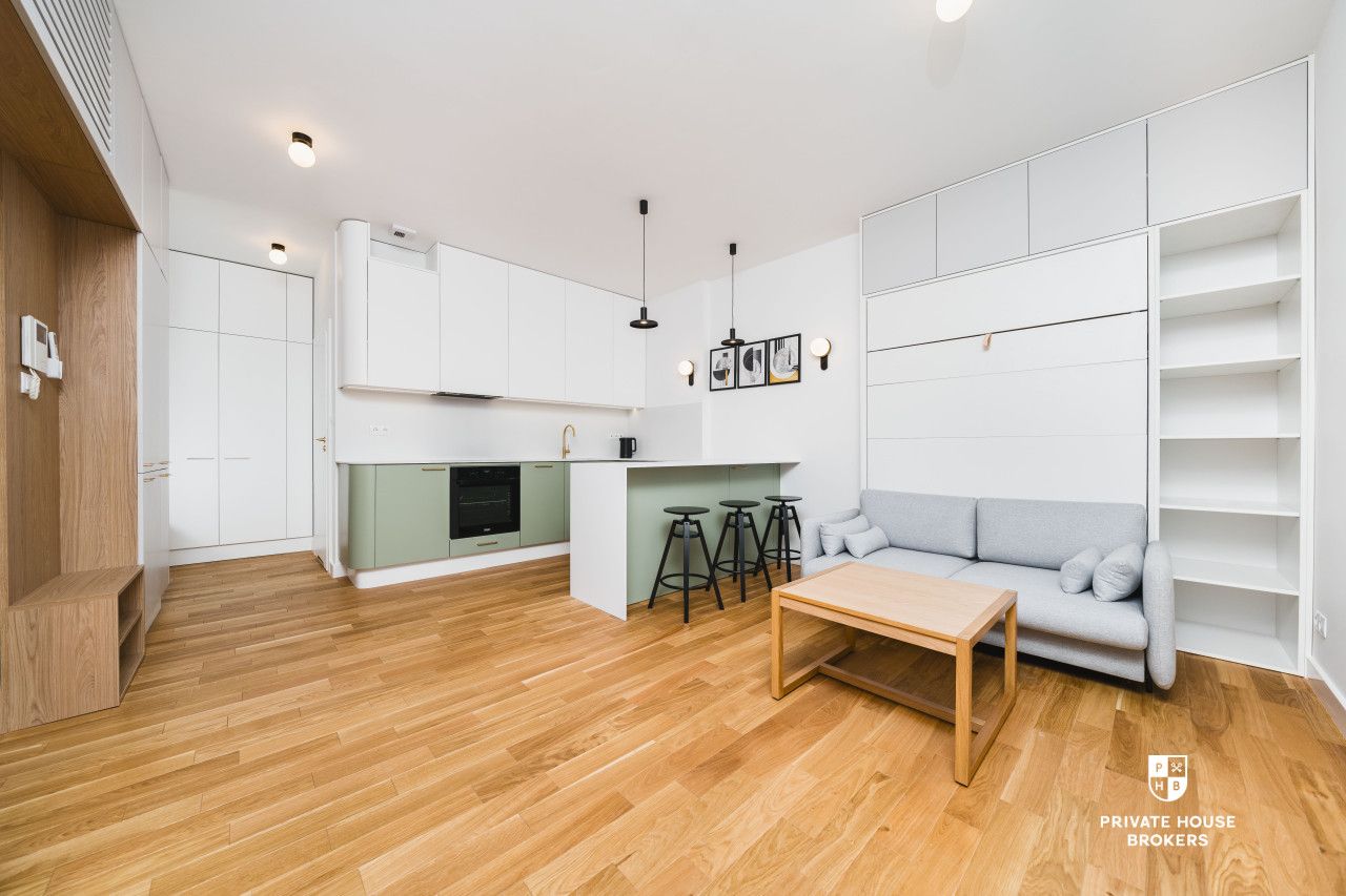 Stylowe - klimatyzowane Studio na ostatnim piętrze – jasne, klimatyczne, funkcjonalne! Wysoki Standard| Stare Miasto - Mieszkanie - Wynajem - Kraków, Śródmieście