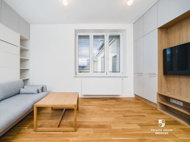 Stylowe - klimatyzowane Studio na ostatnim piętrze – jasne, klimatyczne, funkcjonalne! Wysoki Standard| Stare Miasto - Mieszkanie - Wynajem - Kraków, Śródmieście