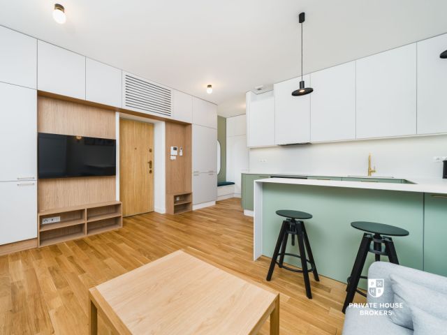 Stylowe - klimatyzowane Studio na ostatnim piętrze – jasne, klimatyczne, funkcjonalne! Wysoki Standard| Stare Miasto - Mieszkanie - Wynajem - Kraków, Śródmieście