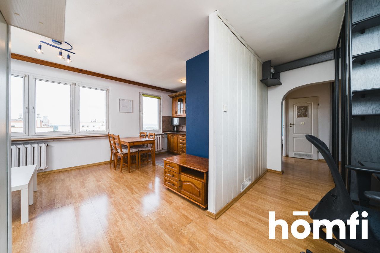 For sale a 2-room apartment, 46 m² with a balcony on the 11th floor - Apartment - Sale - Kraków, Podgórze / Kurdwanów