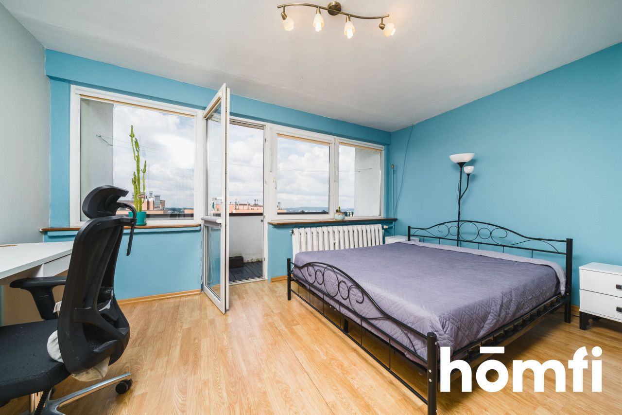 For sale a 2-room apartment, 46 m² with a balcony on the 11th floor - Apartment - Sale - Kraków, Podgórze / Kurdwanów