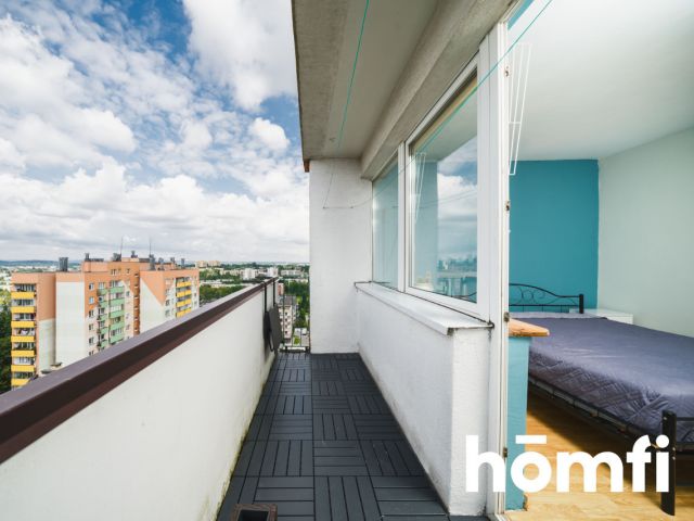 For sale a 2-room apartment, 46 m² with a balcony on the 11th floor - Apartment - Sale - Kraków, Podgórze / Kurdwanów