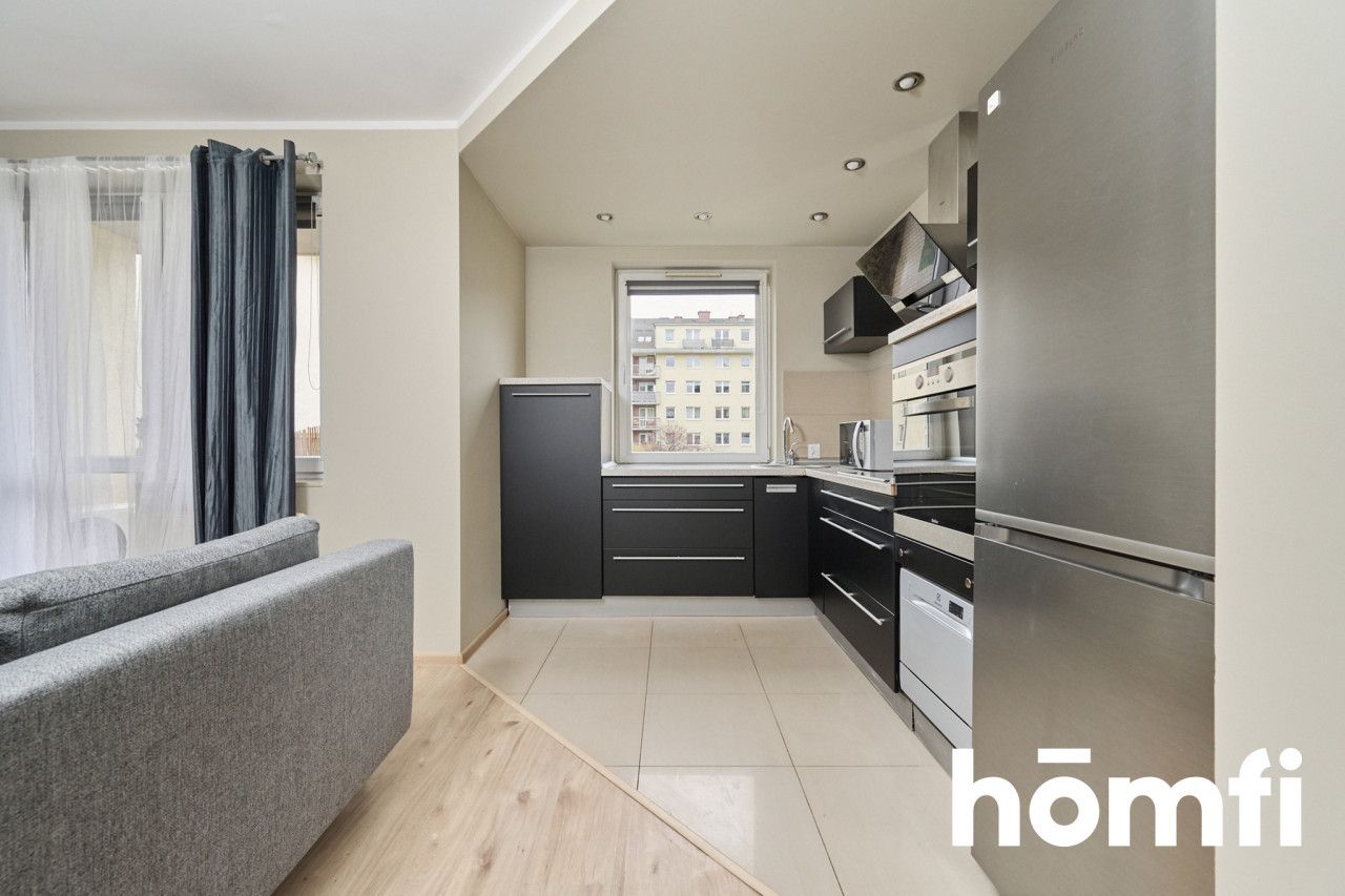 2-room apartment with a dressing room and air conditioning at Mosiężna street - Квартира - Оренда - Wrocław, Fabryczna