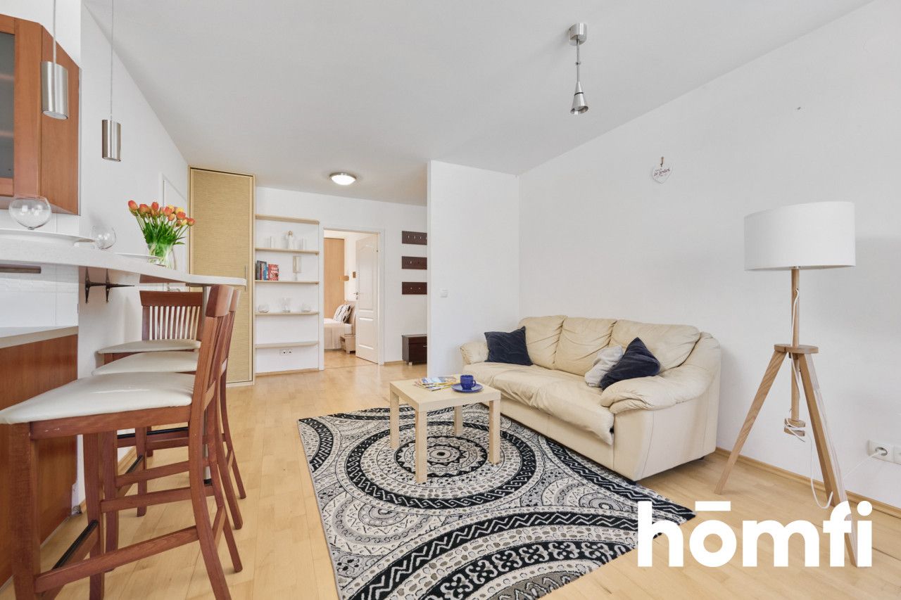 Sunny 2-room apartment with two balconies at Osiedle Morelowe, Muchobór Wielki - Apartment - Sale - Wrocław, Fabryczna / Muchobór Wielki