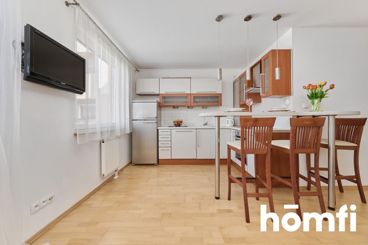 Sunny 2-room apartment with two balconies at Osiedle Morelowe, Muchobór Wielki - Apartment - Sale - Wrocław, Fabryczna / Muchobór Wielki