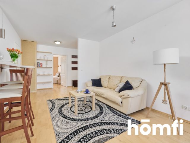 Sunny 2-room apartment with two balconies at Osiedle Morelowe, Muchobór Wielki - Apartment - Sale - Wrocław, Fabryczna / Muchobór Wielki