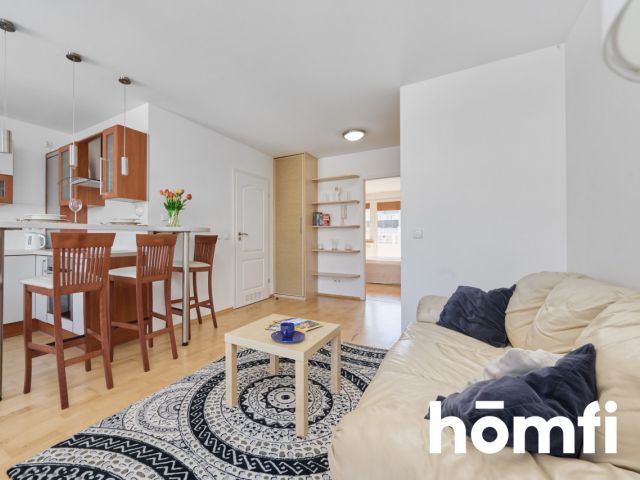 Sunny 2-room apartment with two balconies at Osiedle Morelowe, Muchobór Wielki - Apartment - Sale - Wrocław, Fabryczna / Muchobór Wielki