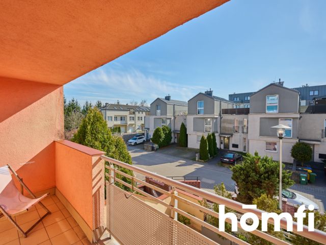 Sunny 2-room apartment with two balconies at Osiedle Morelowe, Muchobór Wielki - Apartment - Sale - Wrocław, Fabryczna / Muchobór Wielki