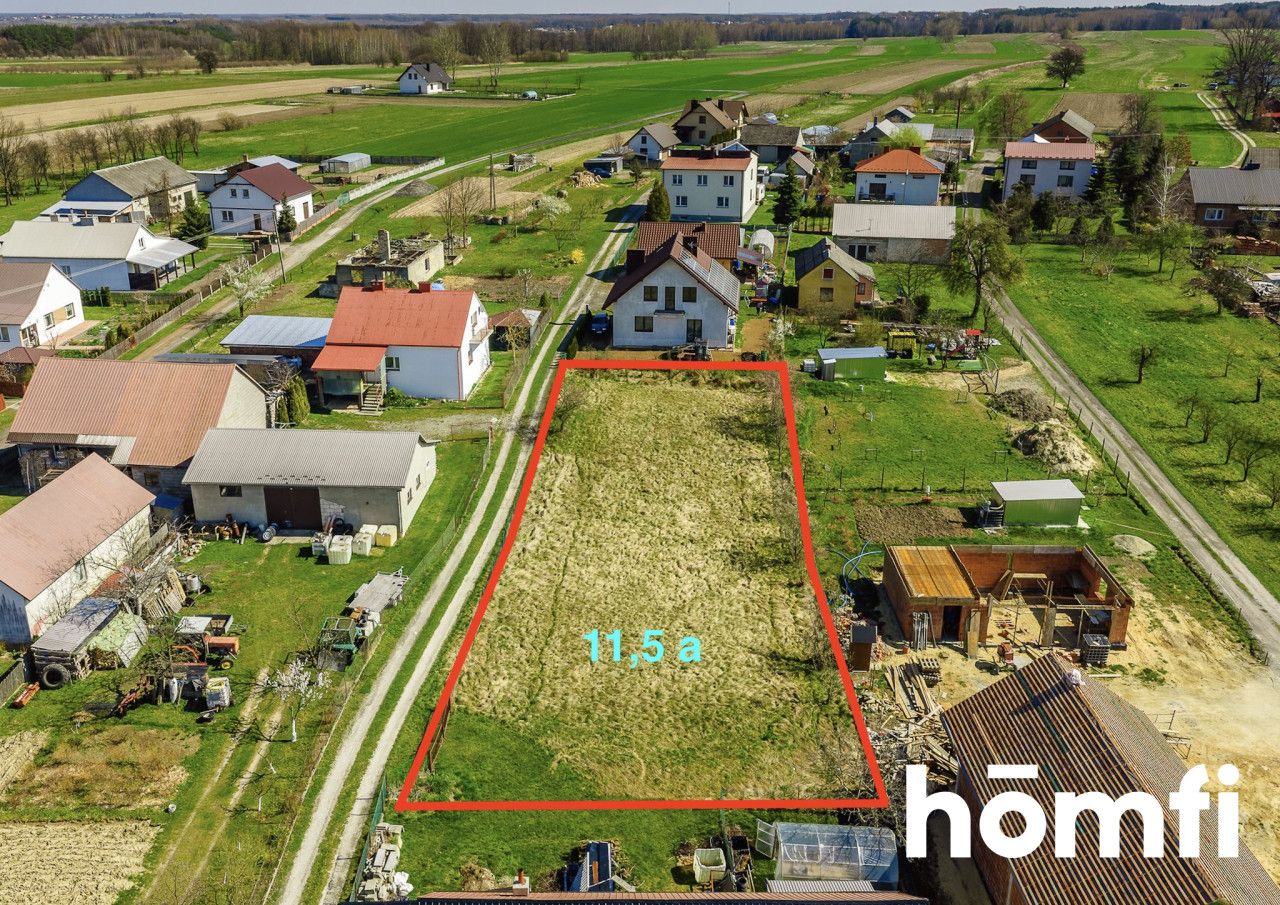 Działka budowlana 11,5a - WZ - Werynia - OKAZJA! - Działka - Sprzedaż - Kolbuszowski, Kolbuszowa / Werynia