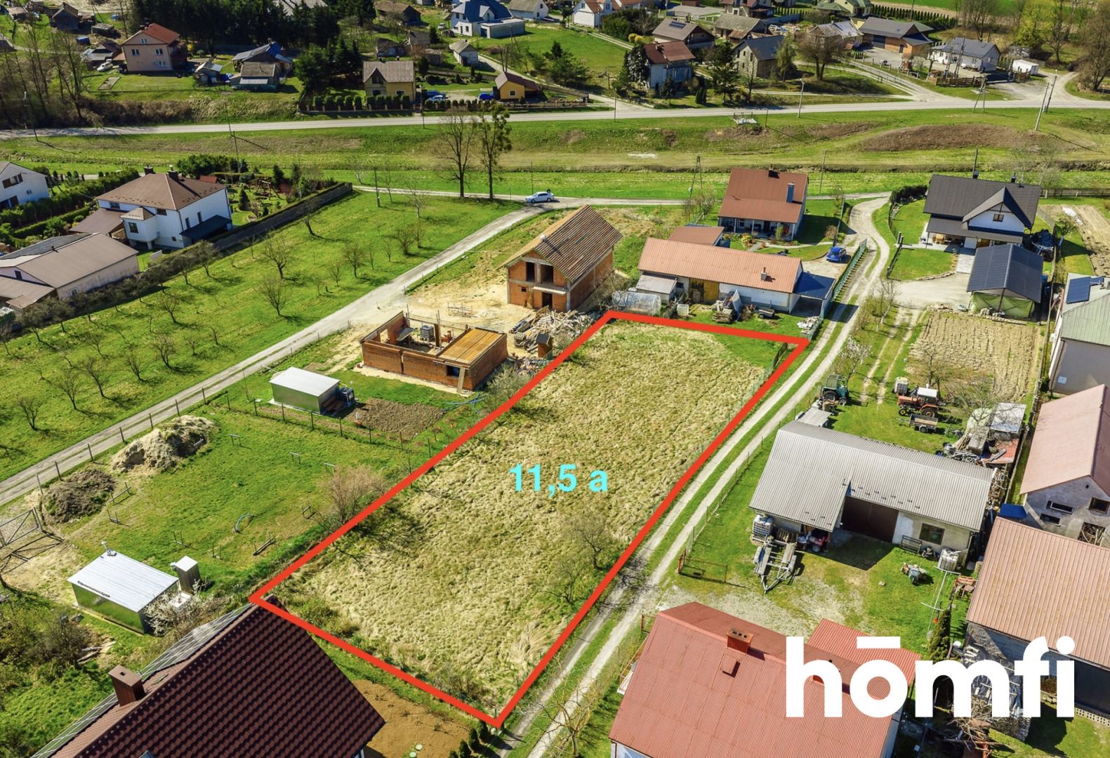 Building Plot 11.5 ares – Development Conditions – Werynia – Great Opportunity! - Plot - Sale - Kolbuszowski, Kolbuszowa / Werynia