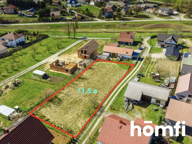 Building Plot 11.5 ares – Development Conditions – Werynia – Great Opportunity! - Plot - Sale - Kolbuszowski, Kolbuszowa / Werynia