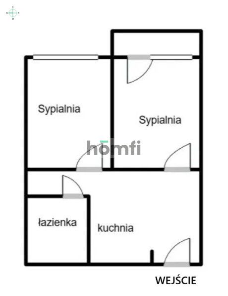 2-bedroom apartment with balcony | Krowodrza | close to AGH - Apartment - Sale - Kraków, Krowodrza
