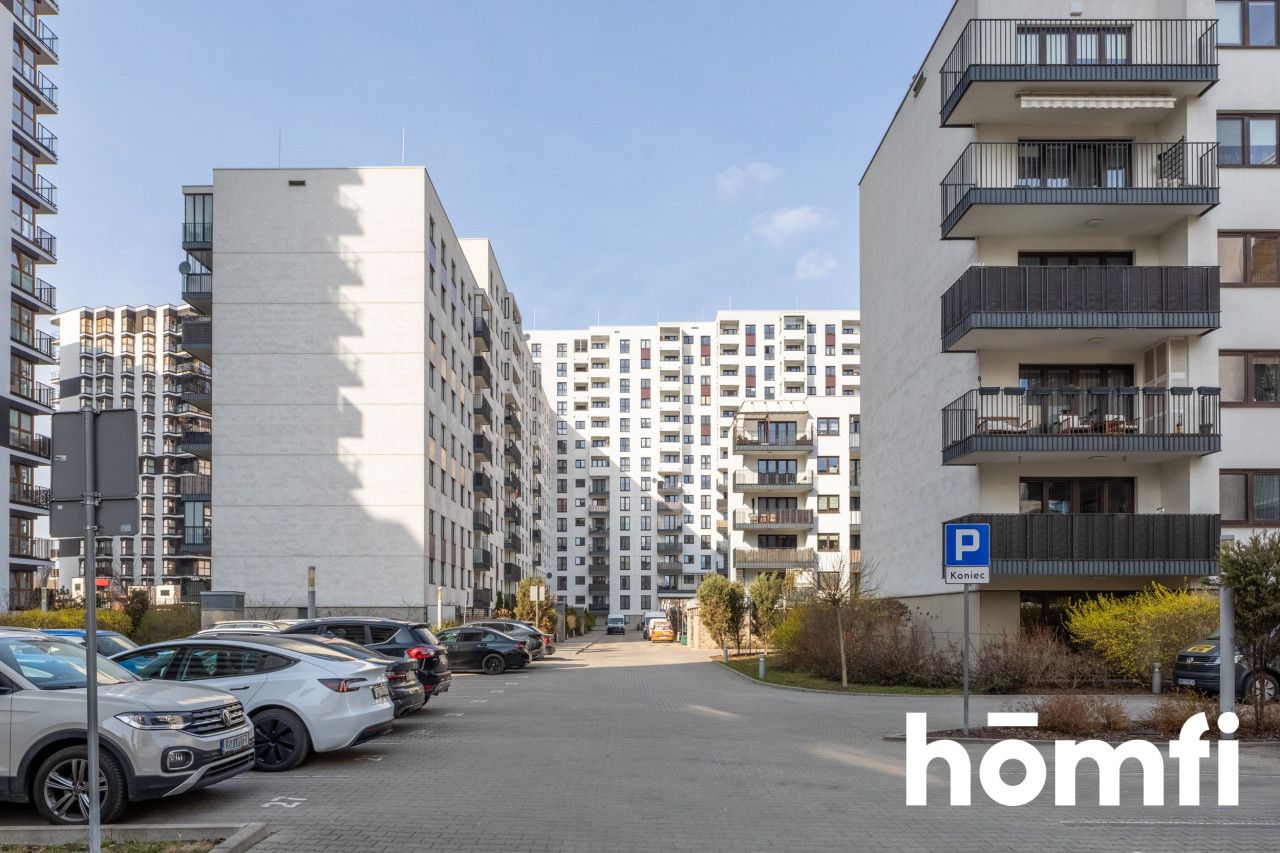 Modern, spacious 1-bedroom apartment with a separate kitchen and a large balcony – Bielany, 65 Wólczyńska St.! - Apartment - Rent - Warszawa, Bielany