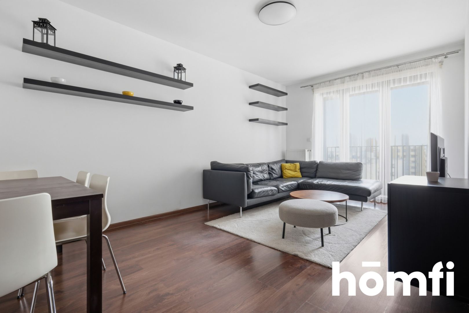 Modern, spacious 1-bedroom apartment with a separate kitchen and a large balcony – Bielany, 65 Wólczyńska St.! - Apartment - Rent - Warszawa, Bielany