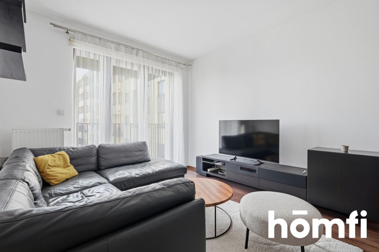 Modern, spacious 1-bedroom apartment with a separate kitchen and a large balcony – Bielany, 65 Wólczyńska St.! - Apartment - Rent - Warszawa, Bielany