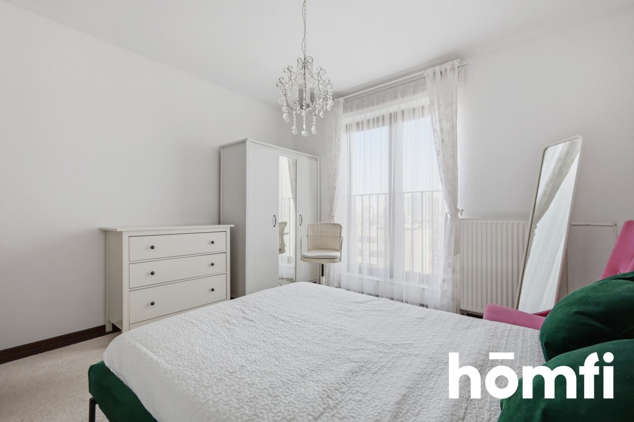 Modern, spacious 1-bedroom apartment with a separate kitchen and a large balcony – Bielany, 65 Wólczyńska St.! - Apartment - Rent - Warszawa, Bielany