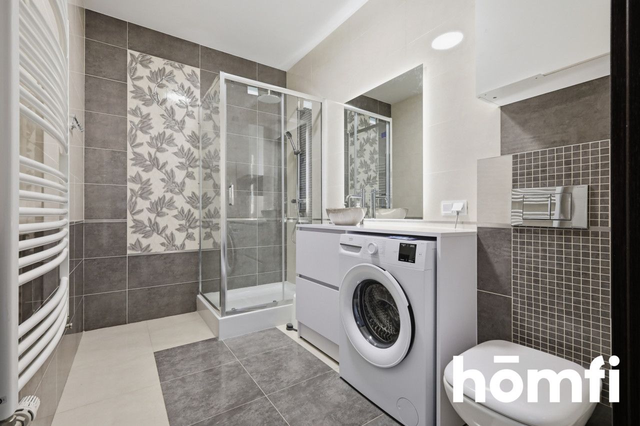 Modern, spacious 1-bedroom apartment with a separate kitchen and a large balcony – Bielany, 65 Wólczyńska St.! - Apartment - Rent - Warszawa, Bielany