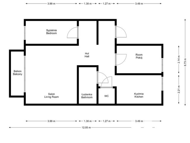 Na sprzedaż 3 pokojowe mieszkania Poznań/Grunwald - Mieszkanie - Sprzedaż - Poznań, Grunwald