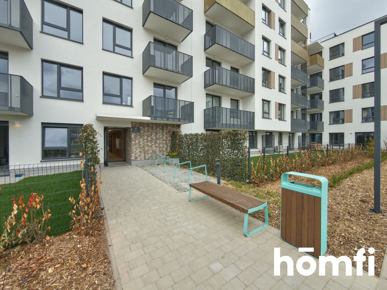 Two rooms flat in the investment Hubska 100, first tenancy - Apartment - Rent - Wrocław, Krzyki / Huby