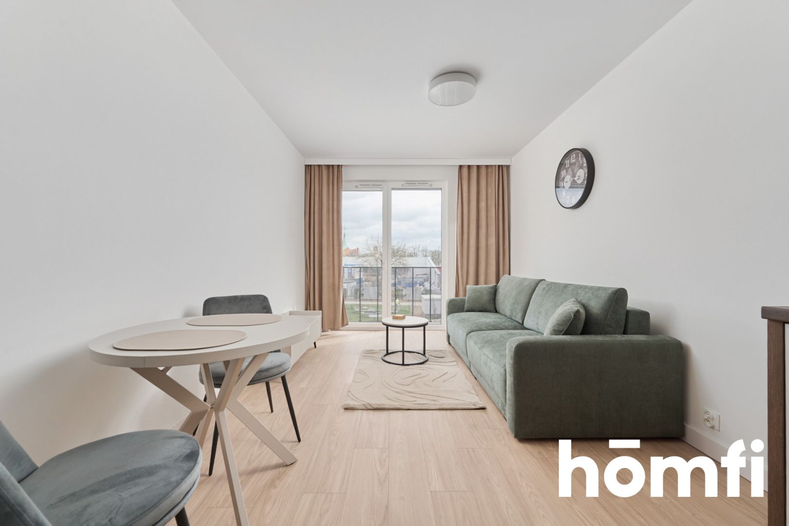 Two rooms flat in the investment Hubska 100, first tenancy - Apartment - Rent - Wrocław, Krzyki / Huby