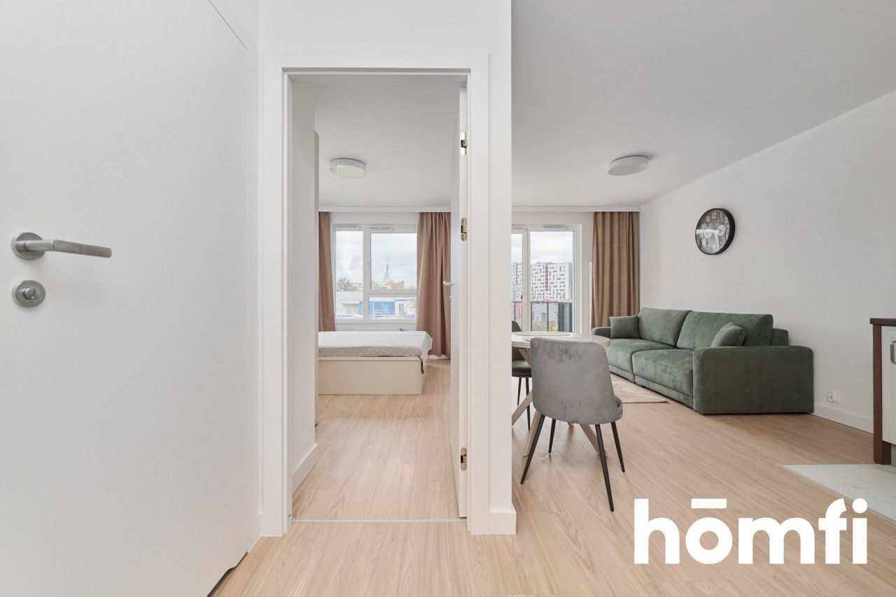 Two rooms flat in the investment Hubska 100, first tenancy - Apartment - Rent - Wrocław, Krzyki / Huby