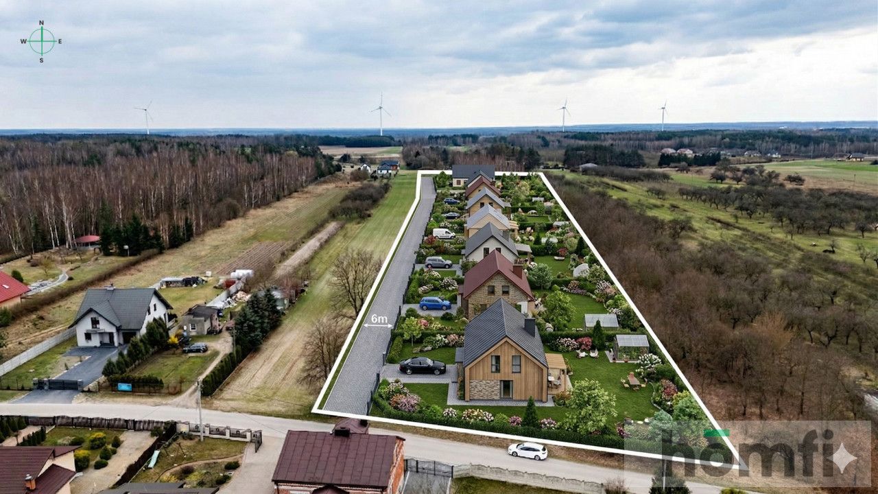PLOT IN BIERWIECKA WOLA – SPACE, NATURE AND QUICK ACCESS TO THE CAPITAL CITY - Plot - Sale - Radomski, Jedlińsk / Bierwiecka Wola