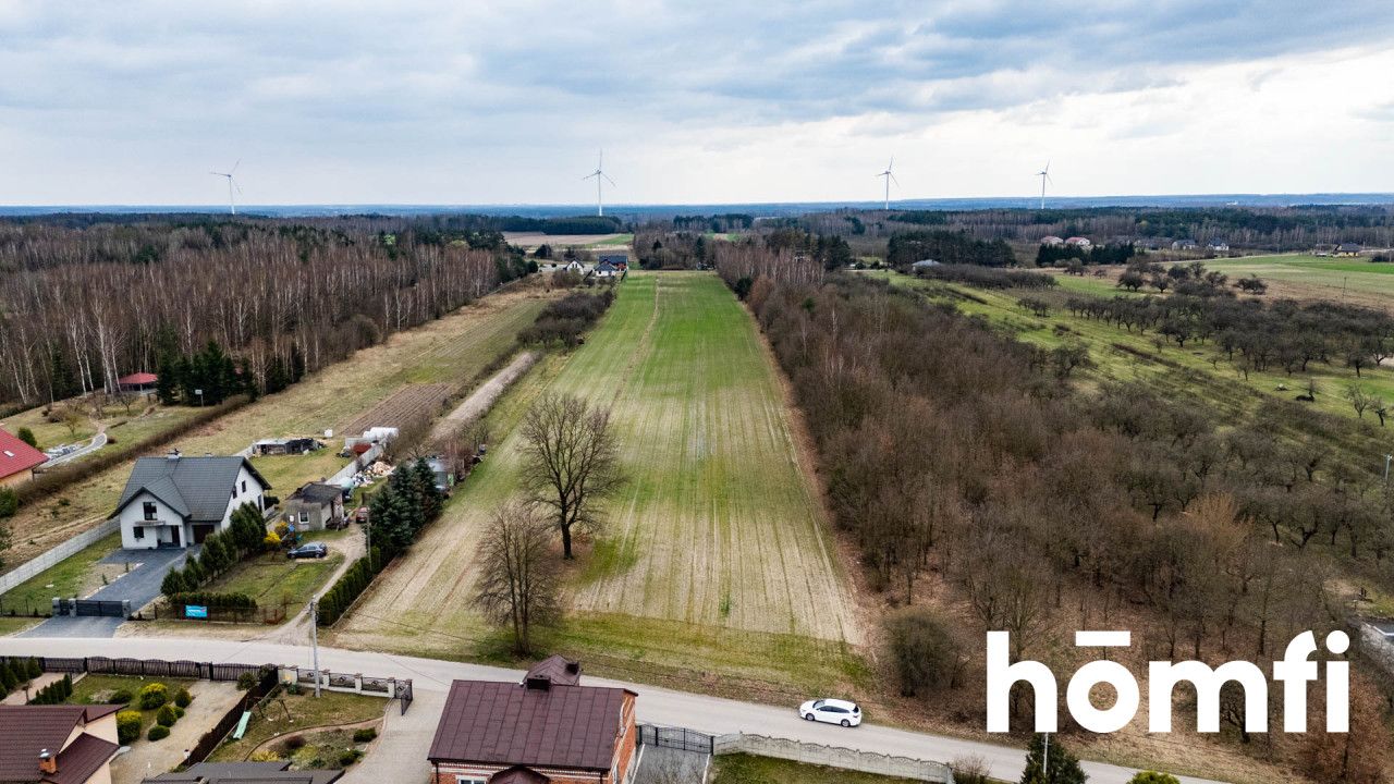 PLOT IN BIERWIECKA WOLA – SPACE, NATURE AND QUICK ACCESS TO THE CAPITAL CITY - Ділянка - Продаж - Radomski, Jedlińsk / Bierwiecka Wola