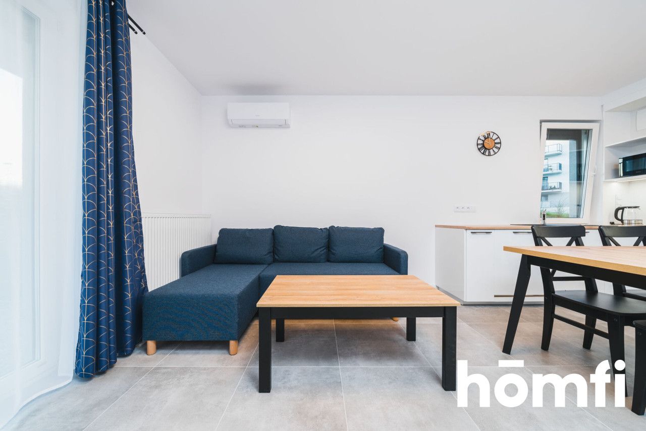 Starego Dębu, 41m²: brand new 2-room apartment with Air-Con and garden - Квартира - Оренда - Kraków, Krowodrza / Bronowice Wielkie