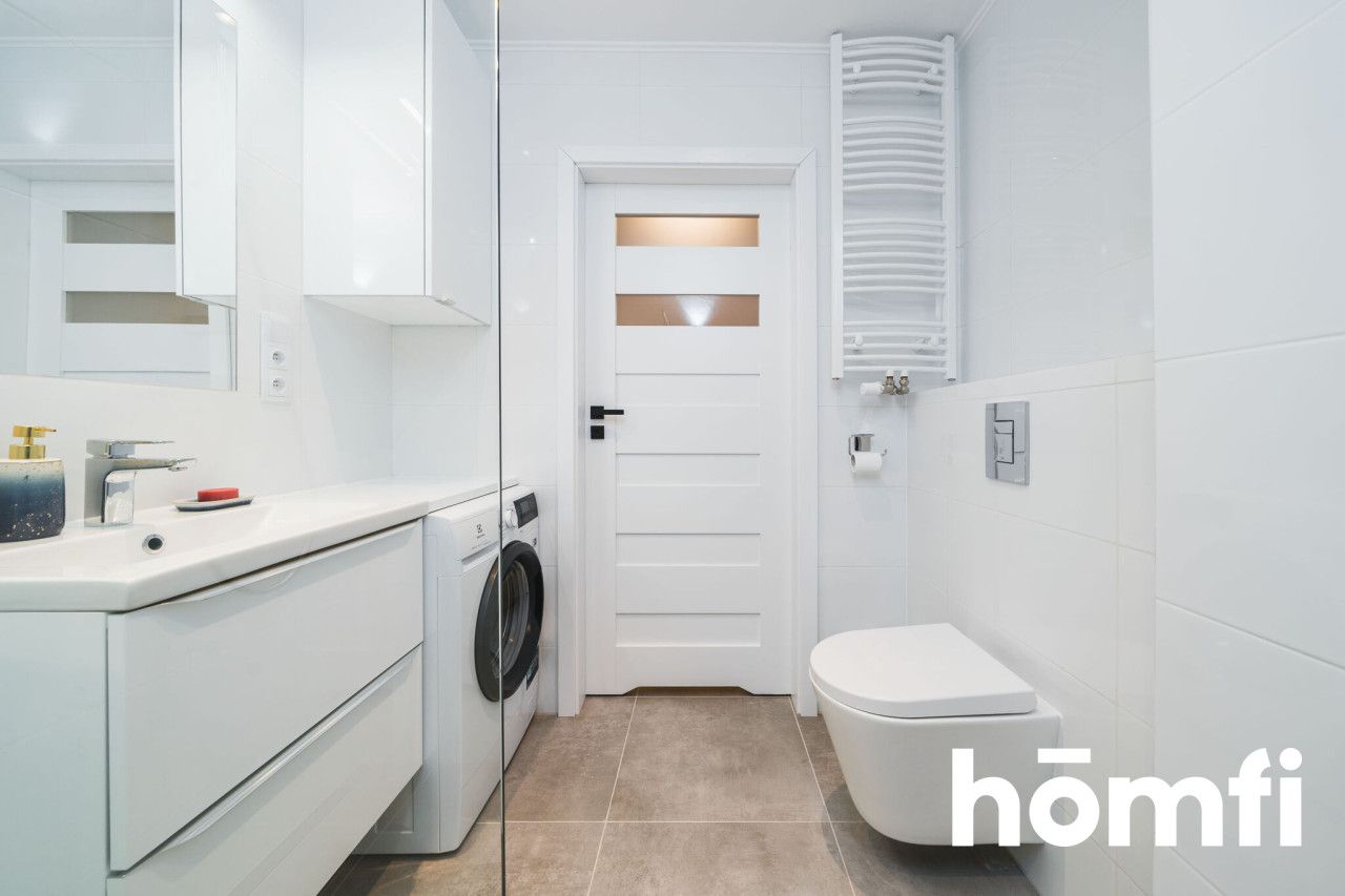 Starego Dębu, 41m²: brand new 2-room apartment with Air-Con and garden - Квартира - Оренда - Kraków, Krowodrza / Bronowice Wielkie