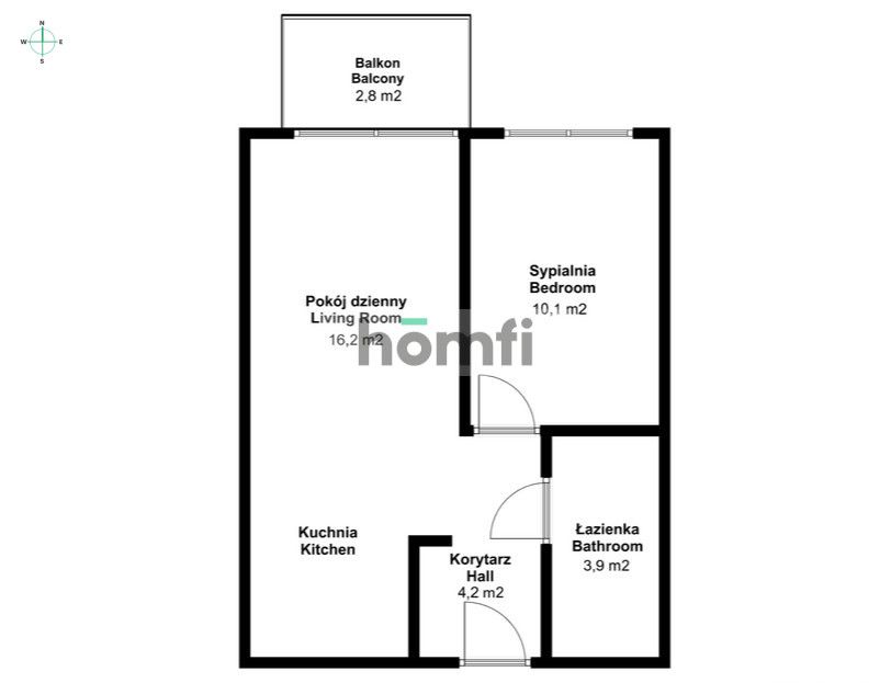 Apartament 2-pokojowy z komórką i garażem w cenie - Mieszkanie - Wynajem - Radom, Zamłynie