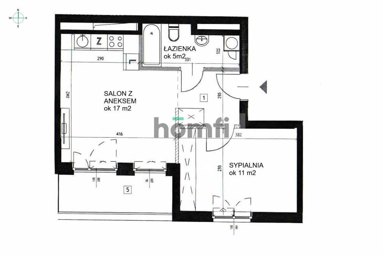 2 rooms | Szwedzka Metro | parking - Квартира - Оренда - Warszawa, Praga-Północ