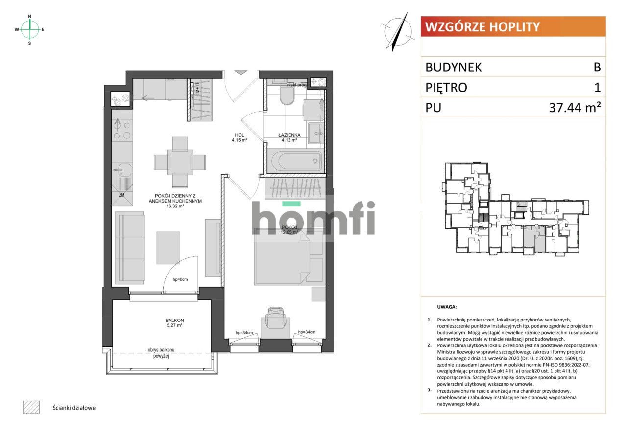 new 2 rooms Hoplity Hill Gdańsk close to the center - Apartment - Sale - Gdańsk