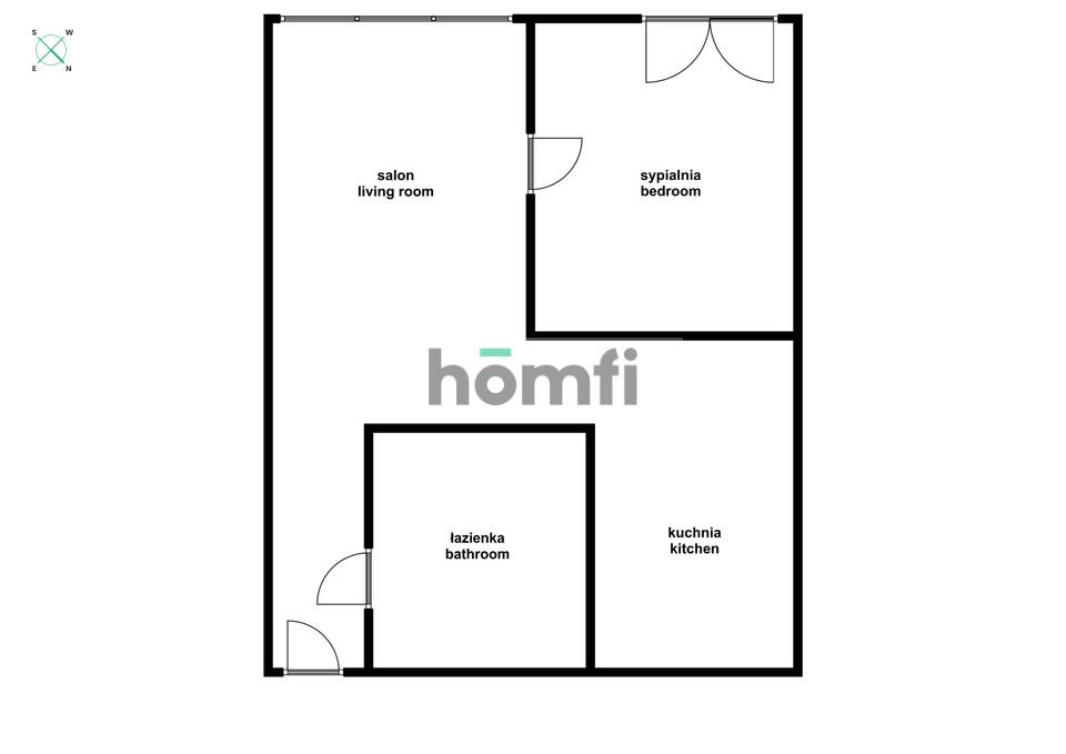 2 rooms + kitchen - Szpitalna Street (Old Town) - Квартира - Оренда - Wrocław, Stare Miasto