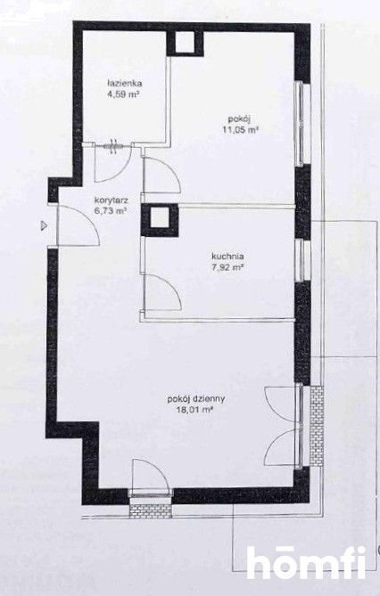 2 rooms apartment with garden Waniliowa street - Квартира - Оренда - Wrocław, Psie Pole / Lipa Piotrowska