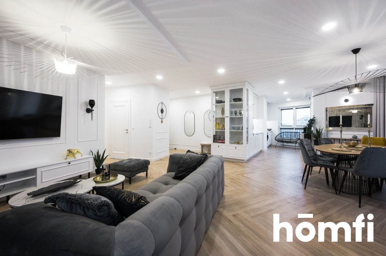 Stylish, spacious 3-room apartment with a garage - Kraków, Barska Street - Apartment - Rent - Kraków, Podgórze / Dębniki