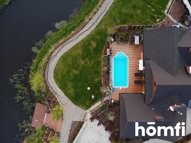 The house you're gonna fall in love with. Swimming pool. Pond. - House - Sale - Białobrzeski, Stromiec / Ksawerów Nowy