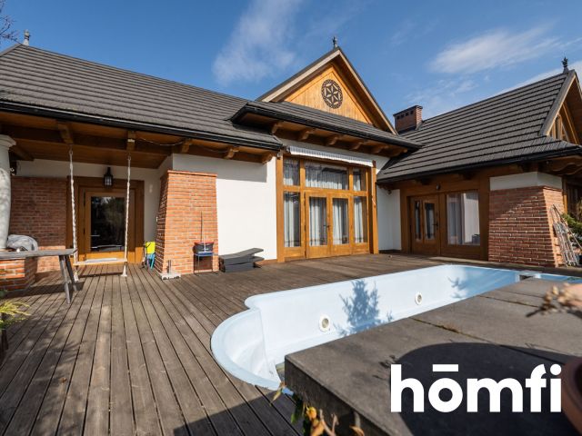 The house you're gonna fall in love with. Swimming pool. Pond. - House - Sale - Białobrzeski, Stromiec / Ksawerów Nowy