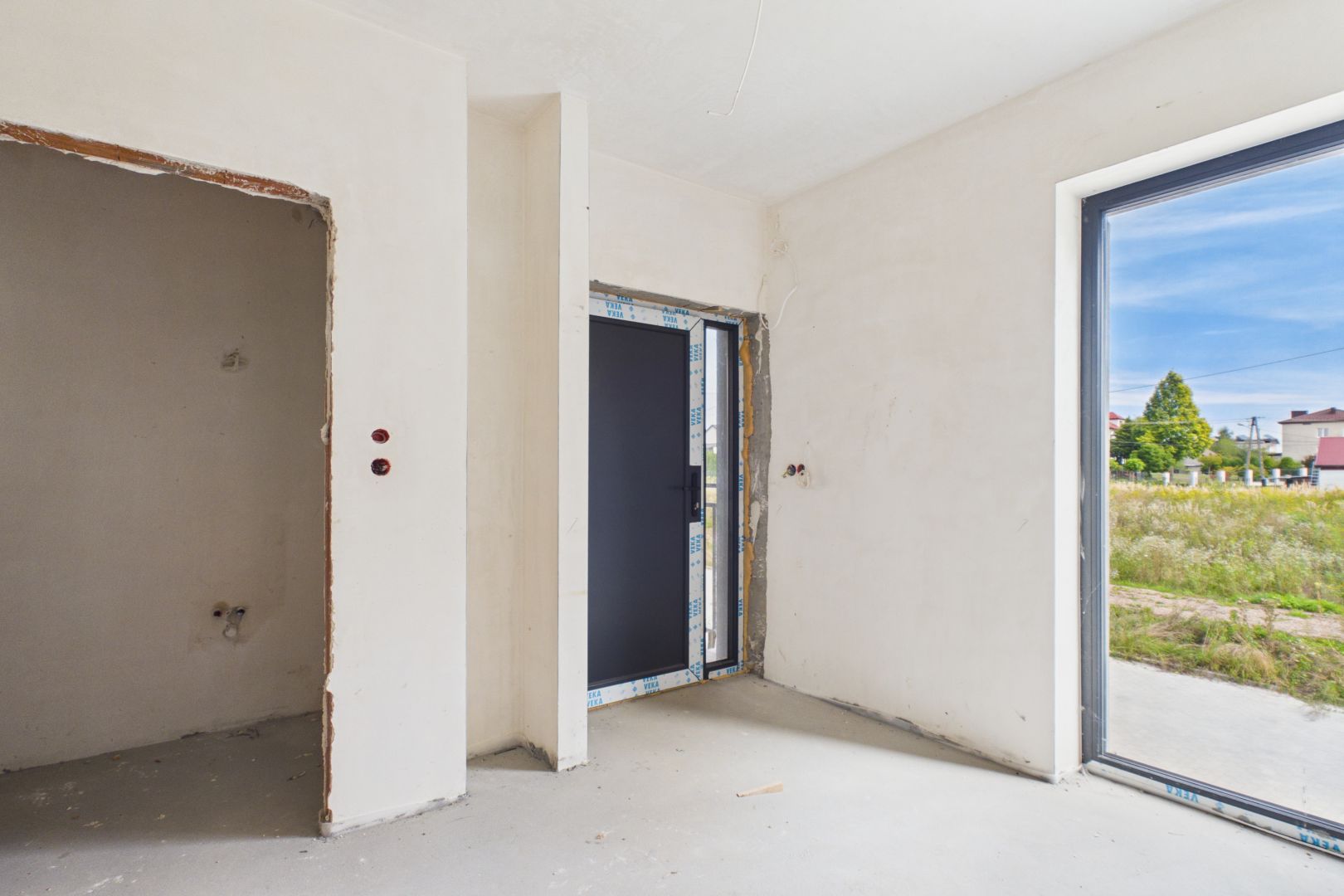 Modern semi-detached house surrounded by nature - House - Sale - Krakowski, Liszki / Rączna