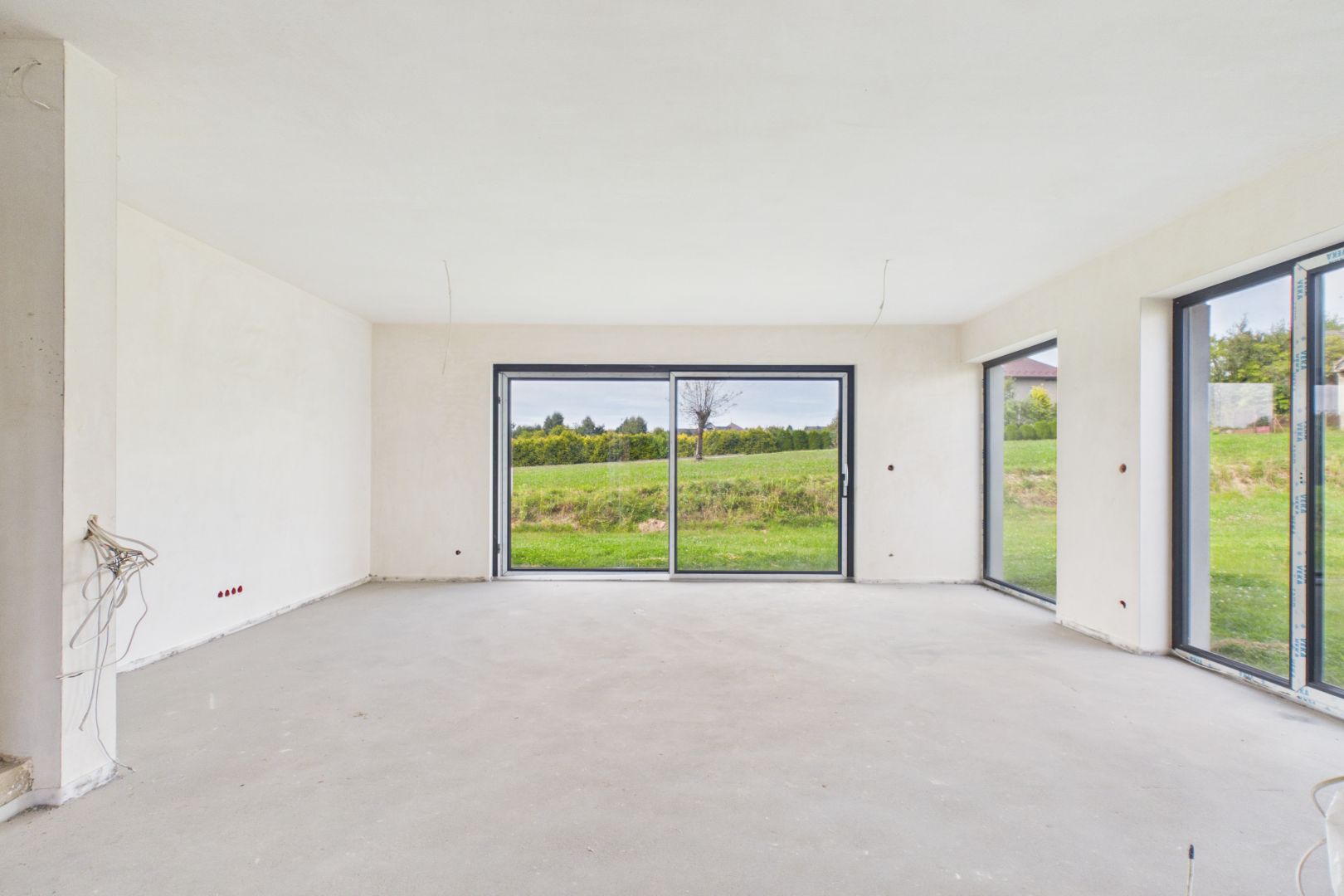 Modern semi-detached house surrounded by nature - House - Sale - Krakowski, Liszki / Rączna