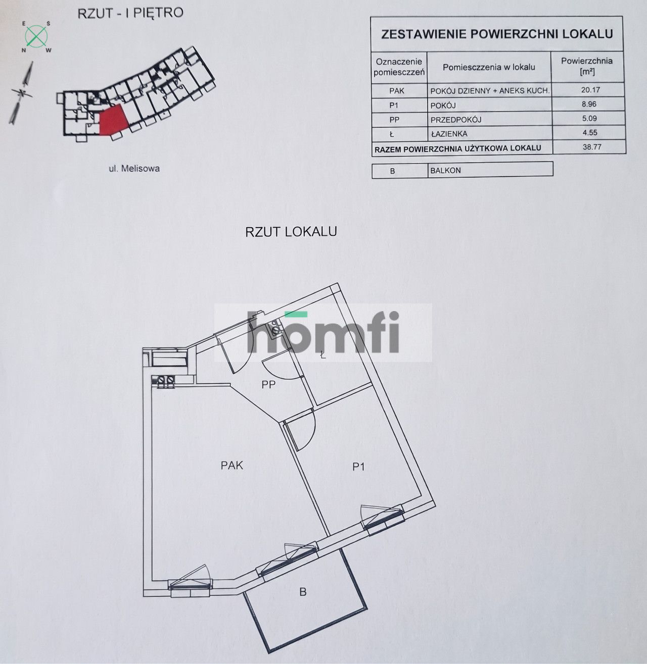 2 ROOMS | BALCONY | FIRST TENANCY | PARKING - Квартира - Оренда - Wrocław, Psie Pole / Lipa Piotrowska