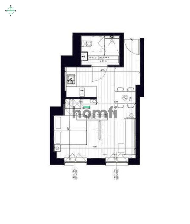 Najlepszy adres w Łodzi | OFF Piotrkowska | 31 m² - Mieszkanie - Sprzedaż - Łódź, Śródmieście