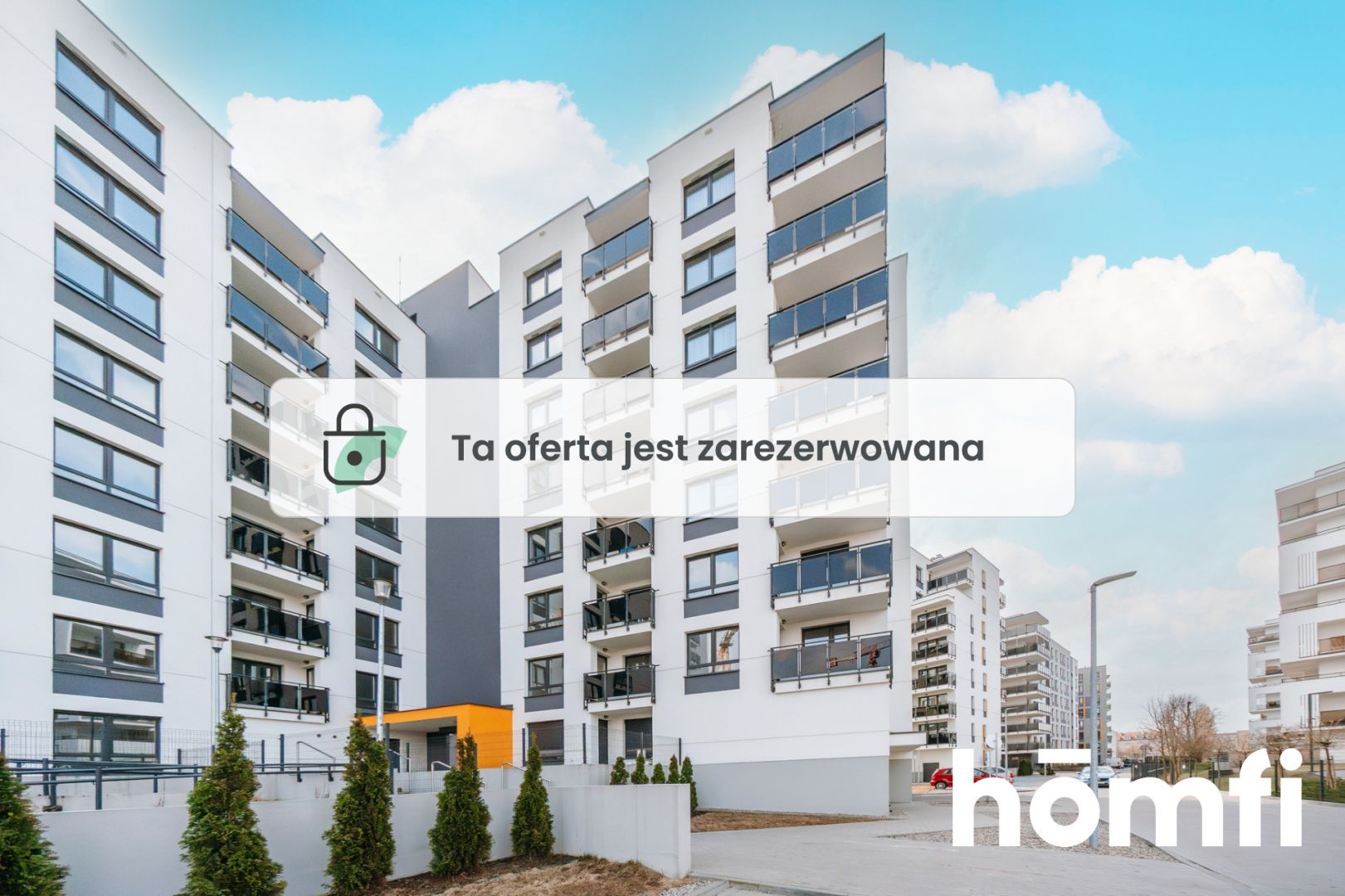 Rent | Modern residential complex | 2 rooms | large balcony | parking space in underground garage - Apartment - Rent - Toruń, Jakubskie Przedmieście