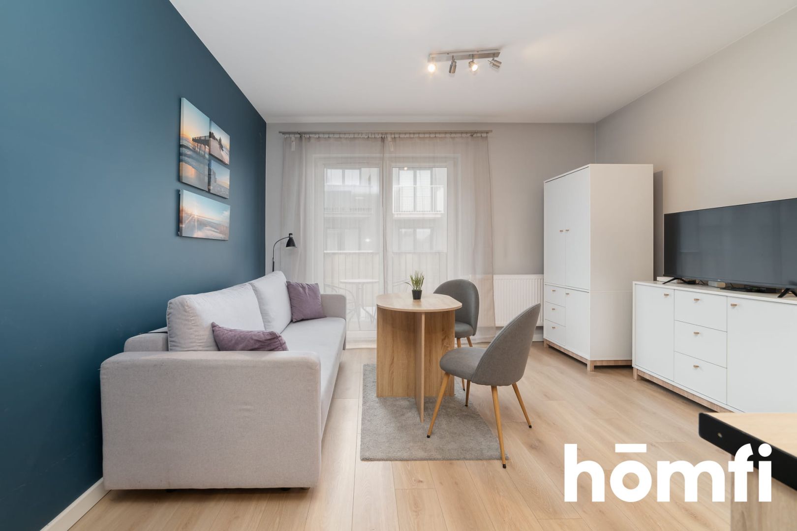 Studio apartment in the city center with a balcony | new building - Квартира - Оренда - Łódź, Górna / Chojny