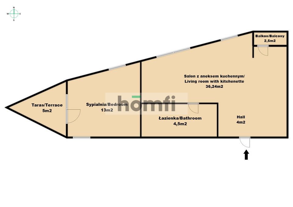 Apartament z widokiem na panoramę | 16piętro| ST55 - Mieszkanie - Wynajem - Rzeszów, Słocina
