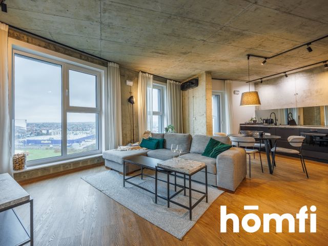 Apartment with Panoramic View | 16th Floor | ST55 - Apartment - Rent - Rzeszów, Słocina